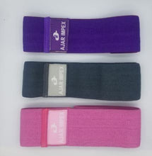 Load image into Gallery viewer, 3 Pcs Hip Circle Resistance Band Fitness Loop Elastic Booty Legs Bands Glute