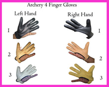 Load image into Gallery viewer, TRADITIONAL ARCHER GLOVE TOP QUALITY GLOVE 100% REAL LEATHER CHOCLATE