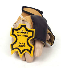 Load image into Gallery viewer, Bow Archery Shooting Leather Gloves Top quality 100% Genuine leather Left hand Wear Gloves