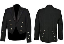 Load image into Gallery viewer, Mixed Tropical WOOL Blue Prince Charlie Jacket & waistcoat Vest- Kilt Jacket