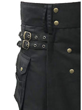 Load image into Gallery viewer, Men Scottish Fashionable Utility Kilt For Men's 100% Cotton Cargo Pockets Kilt