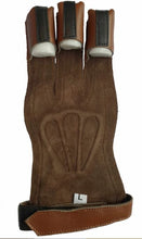 Load image into Gallery viewer, AMERICAN ARCHERY SHOOTING LEATHER GLOVE TOP QUALITY GLOVE 100% REAL LEATHER