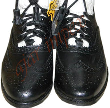 Load image into Gallery viewer, Ghillie Brogues Scottish kilt shoes Real Leather Ghillie Brogue Traditional