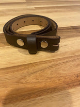 Load image into Gallery viewer, Heavy Duty Leather Belt 1" -2.5cm Wide One Piece Leather