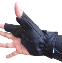Load image into Gallery viewer, Bow / Archery Shooting Leather Gloves Top quality Gloves 100% Genuine leather