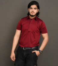 Load image into Gallery viewer, Collars Dress Polo Golf Men's Relaxed Fit Stretch Light Weight Short Sleeve Shirts