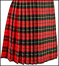 Load image into Gallery viewer, Men's 8 Yard Scottish Tartan Highland Wedding Kilt Wallace