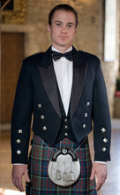 Load image into Gallery viewer, Mixed Tropical WOOL Blue Prince Charlie Jacket & waistcoat Vest- Kilt Jacket
