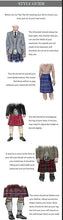 Load image into Gallery viewer, Men's 8 Yard Scottish Tartan Highland Wedding Kilt Wallace