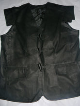 Load image into Gallery viewer, JACOBITE GENUINE COWHIDE 100% QUALITY LEATHER WAISTCOAT SWORDSMAN JACKET