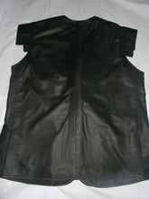 Load image into Gallery viewer, JACOBITE GENUINE COWHIDE 100% QUALITY LEATHER WAISTCOAT SWORDSMAN JACKET