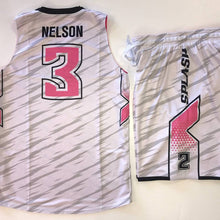 Load image into Gallery viewer, 10 Adult Basketball Uniforms Set Reversible Home & away of Jerseys & Shorts