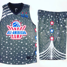 Load image into Gallery viewer, 10 Adult Basketball Uniforms Set Reversible Home & away of Jerseys & Shorts