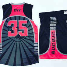 Load image into Gallery viewer, 10 Adult Basketball Uniforms Set Reversible Home & away of Jerseys & Shorts