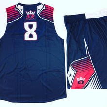 Load image into Gallery viewer, 10 Adult Basketball Uniforms Set Reversible Home & away of Jerseys & Shorts