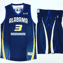 Load image into Gallery viewer, 10 Adult Basketball Uniforms Set Reversible Home & away of Jerseys & Shorts