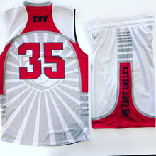 Load image into Gallery viewer, 10 Adult Basketball Uniforms Set Reversible Home & away of Jerseys & Shorts