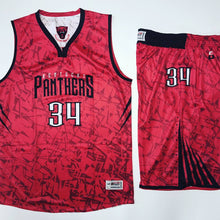Load image into Gallery viewer, 10 Adult Basketball Uniforms Set Reversible Home & away of Jerseys & Shorts