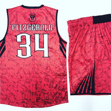 Load image into Gallery viewer, 10 Adult Basketball Uniforms Set Reversible Home & away of Jerseys & Shorts