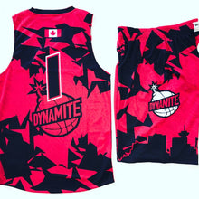 Load image into Gallery viewer, 10 Adult Basketball Uniforms Set Reversible Home & away of Jerseys & Shorts