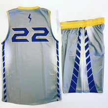 Load image into Gallery viewer, 10 Adult Basketball Uniforms Set Reversible Home & away of Jerseys & Shorts