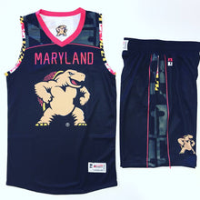 Load image into Gallery viewer, 10 Adult Basketball Uniforms Set Reversible Home & away of Jerseys & Shorts