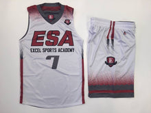 Load image into Gallery viewer, 10 Adult Basketball Uniforms Set Reversible Home & away of Jerseys & Shorts
