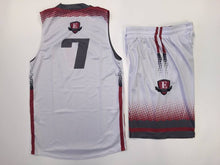 Load image into Gallery viewer, 10 Adult Basketball Uniforms Set Reversible Home & away of Jerseys & Shorts