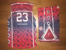 Load image into Gallery viewer, 10 Adult Basketball Uniforms Set Reversible Home & away of Jerseys & Shorts