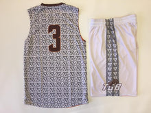 Load image into Gallery viewer, 10 Adult Basketball Uniforms Set Reversible Home & away of Jerseys & Shorts