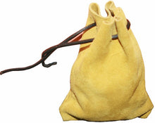 Load image into Gallery viewer, Medieval/Larp/SCA/Pagan/Reenactment DRAWSTRING MONEY POUCH, Archery Coin Pouch