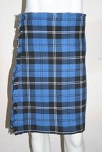 Load image into Gallery viewer, Men's 8 Yard Scottish Tartan Highland Wedding Kilt Ramsey Blue