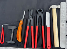 Load image into Gallery viewer, Farrier Tool Kit Ser for Hoof/Horse Care Nipper Clincher Heavy Duty