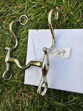 Load image into Gallery viewer, Horse Bit Western Hinged Futurity Low Port D Ring Horse Snaffle W/Roller Copper Mouth
