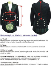 Load image into Gallery viewer, Mixed Tropical WOOL Blue Prince Charlie Jacket & waistcoat Vest- Kilt Jacket