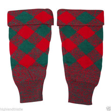 Load image into Gallery viewer, Traditional Scottish Kilt Hose Top Highlanders Clothing Scotland Socks Top