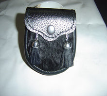 Load image into Gallery viewer, Scottish Kilt Leather Sporran Multi Design with Free Leather Belt Chain