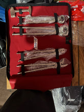 Load image into Gallery viewer, Farrier Horse Hoof Kit Nippers Nail Puller Clincher Buffer and Puller Trimming-