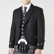 Load image into Gallery viewer, Argyle kilt Jacket & Waistcoat/Vest Scottish Argyle Jacket Green Blazer Wool