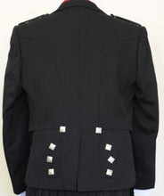 Load image into Gallery viewer, Mixed Tropical WOOL Blue Prince Charlie Jacket & waistcoat Vest- Kilt Jacket