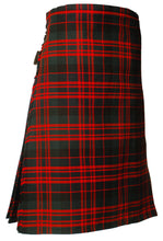 Load image into Gallery viewer, Men's 8 Yard Scottish Tartan Highland Wedding Kilt MacDonald's