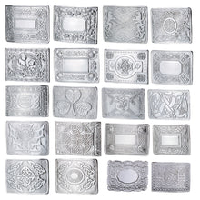 Load image into Gallery viewer, Scottish Kilt Buckle Belt Highland Kilts Multi Design Highland Kilt Belt Buckle