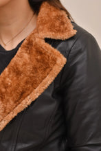 Load image into Gallery viewer, Women's Genuine Leather fur Jacket....Brand new!!!