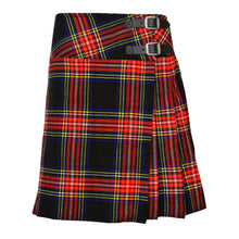 Load image into Gallery viewer, Scottish Ladies Knee Length Kilt Skirt 16" Length Tartan Pleated Kilts Multi Colors