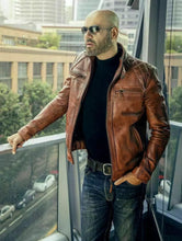 Load image into Gallery viewer, Men’s Motorcycle Vintage Cafe Racer Biker Distressed Brown Real Leather Jacket