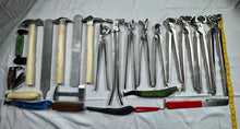 Load image into Gallery viewer, 23 items Heavy Duty Professional Horse Care Farrier Hoof Clincher Tool Kit