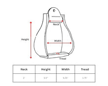 Load image into Gallery viewer, Handmade Horse Riding Wooden Stirrups Leather Covered Saddle Stirrups USA Stock