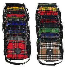 Load image into Gallery viewer, Scottish Tartan Crossbody Purse Sholder Hand Kilt Shape Ladies Purse Sponge Bag