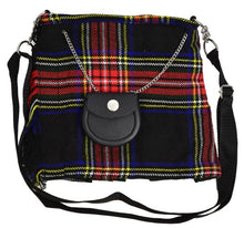 Load image into Gallery viewer, Scottish Tartan Crossbody Purse Sholder Hand Kilt Shape Ladies Purse Sponge Bag