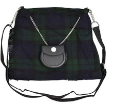 Load image into Gallery viewer, Scottish Tartan Crossbody Purse Sholder Hand Kilt Shape Ladies Purse Sponge Bag